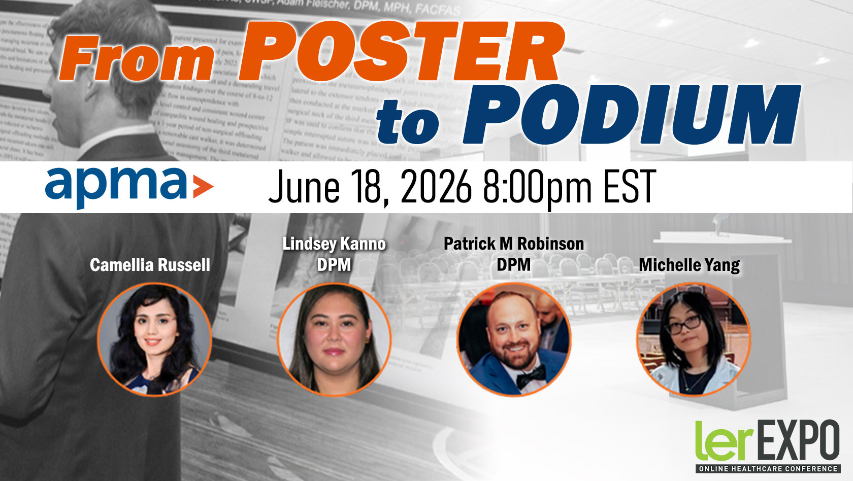 From Poster to Podium